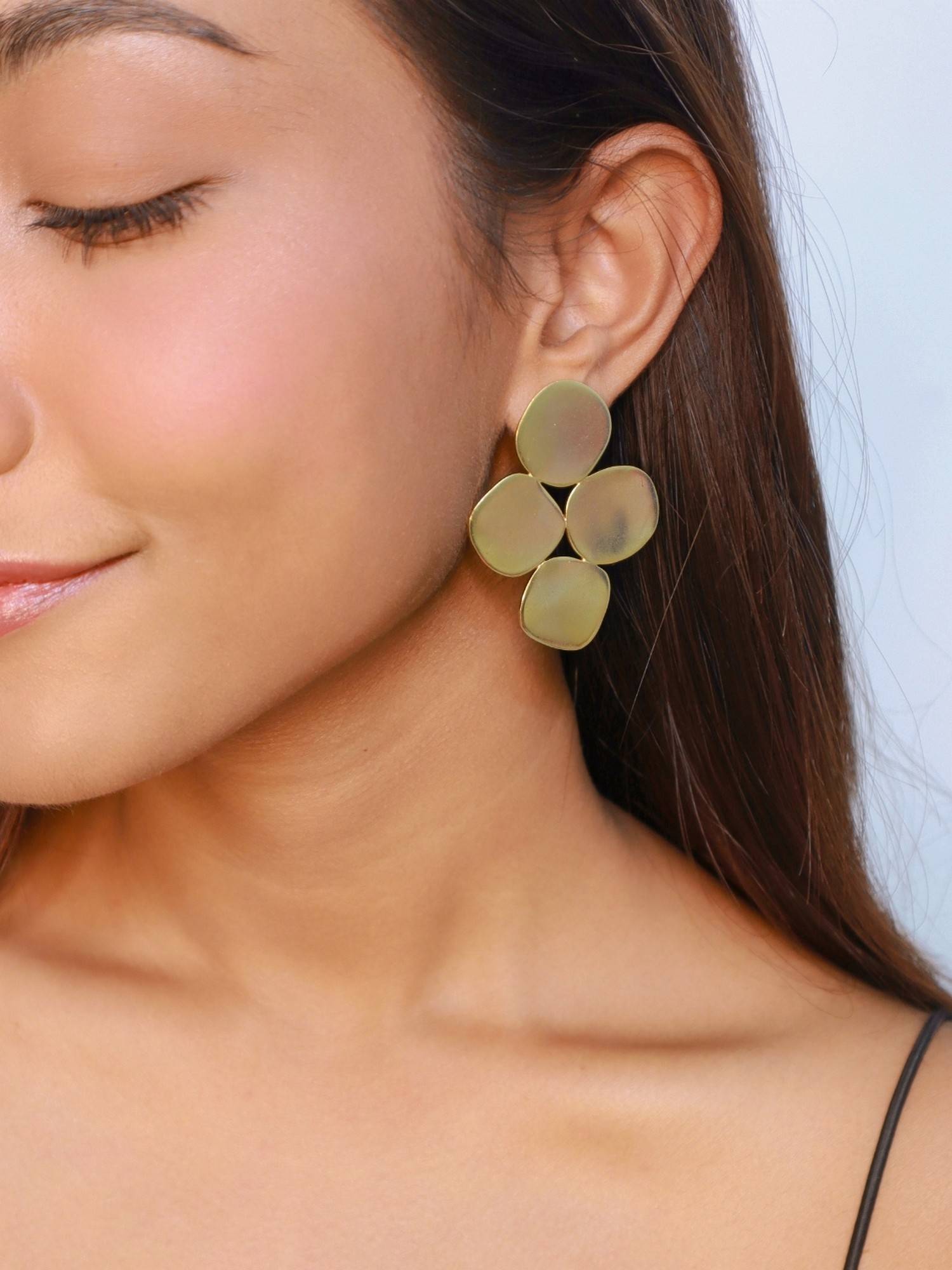 House of Pehr Gold Plated Drop Earrings