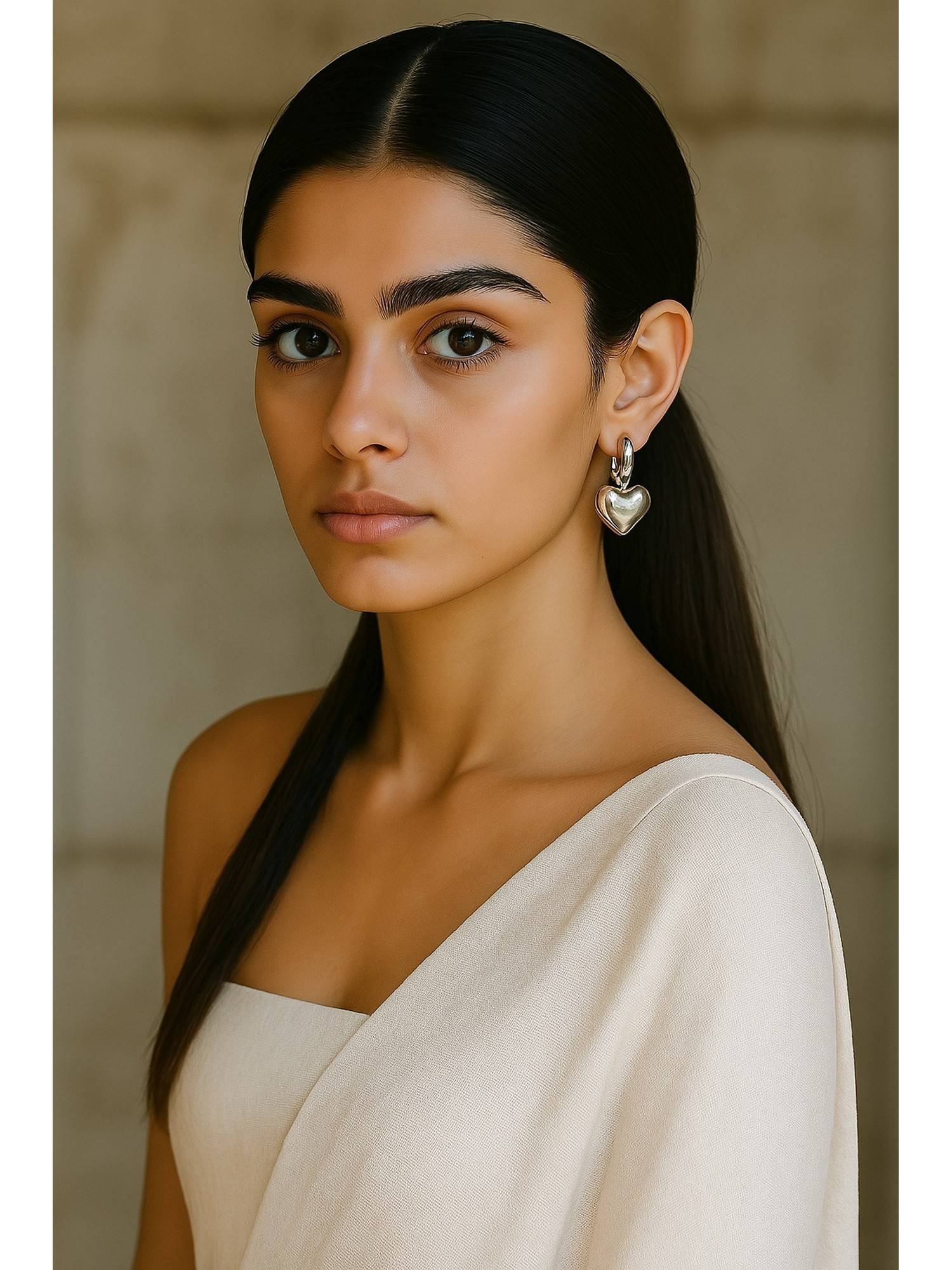 House of Pehr Silver Plated Hoop Earrings
