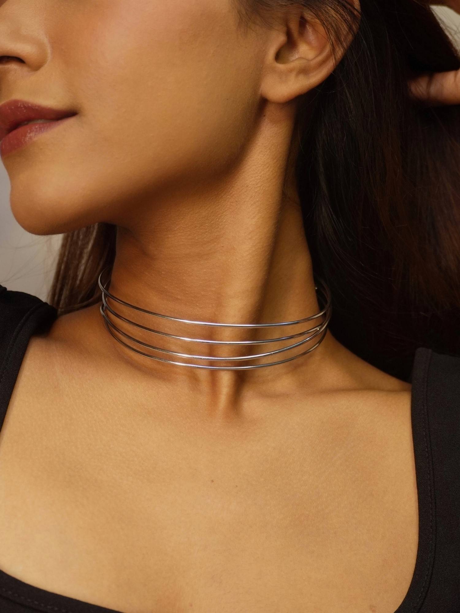 House of Pehr Silver Plated Chain Necklace