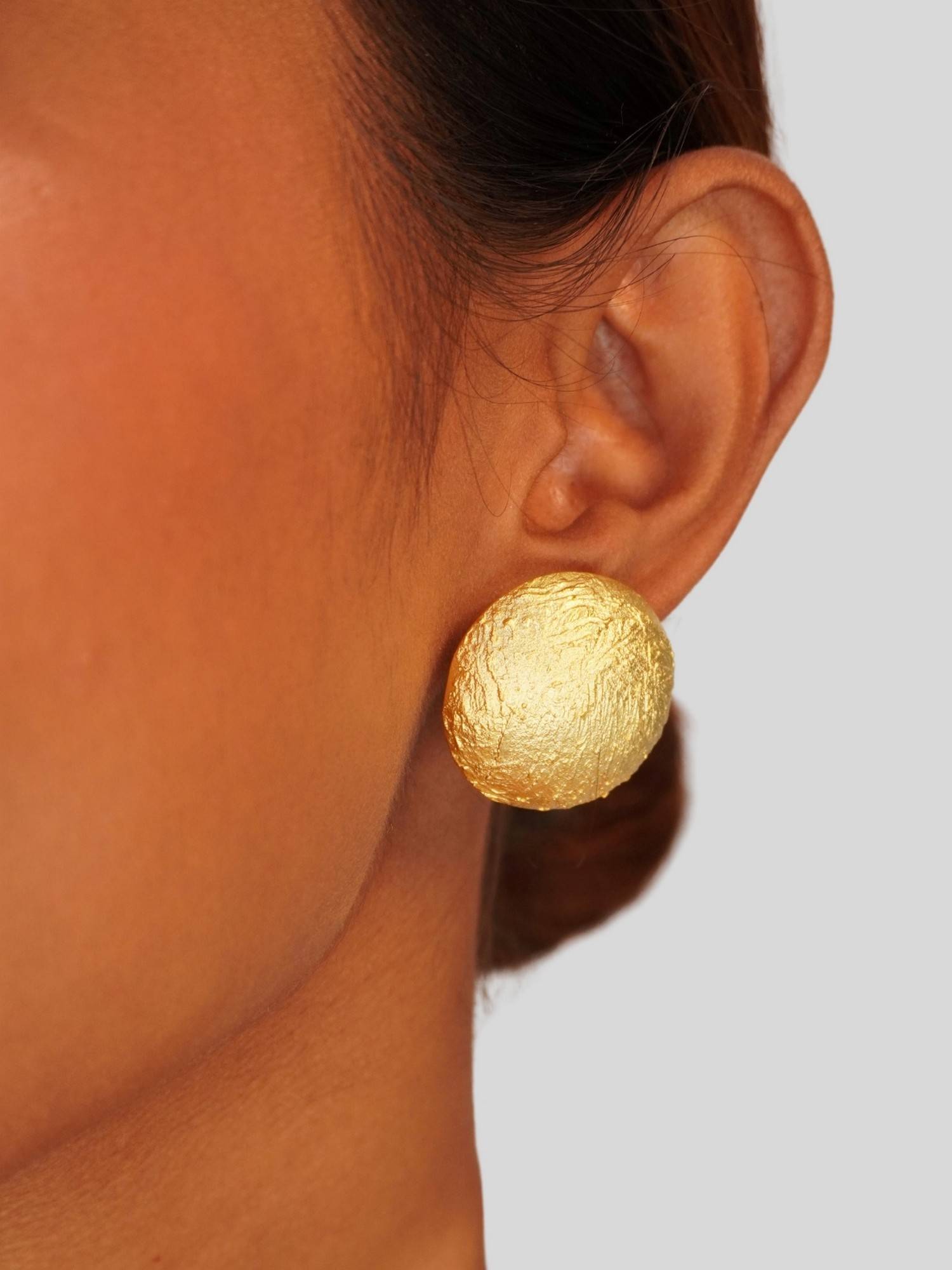 House of Pehr Gold Plated Stud Earrings