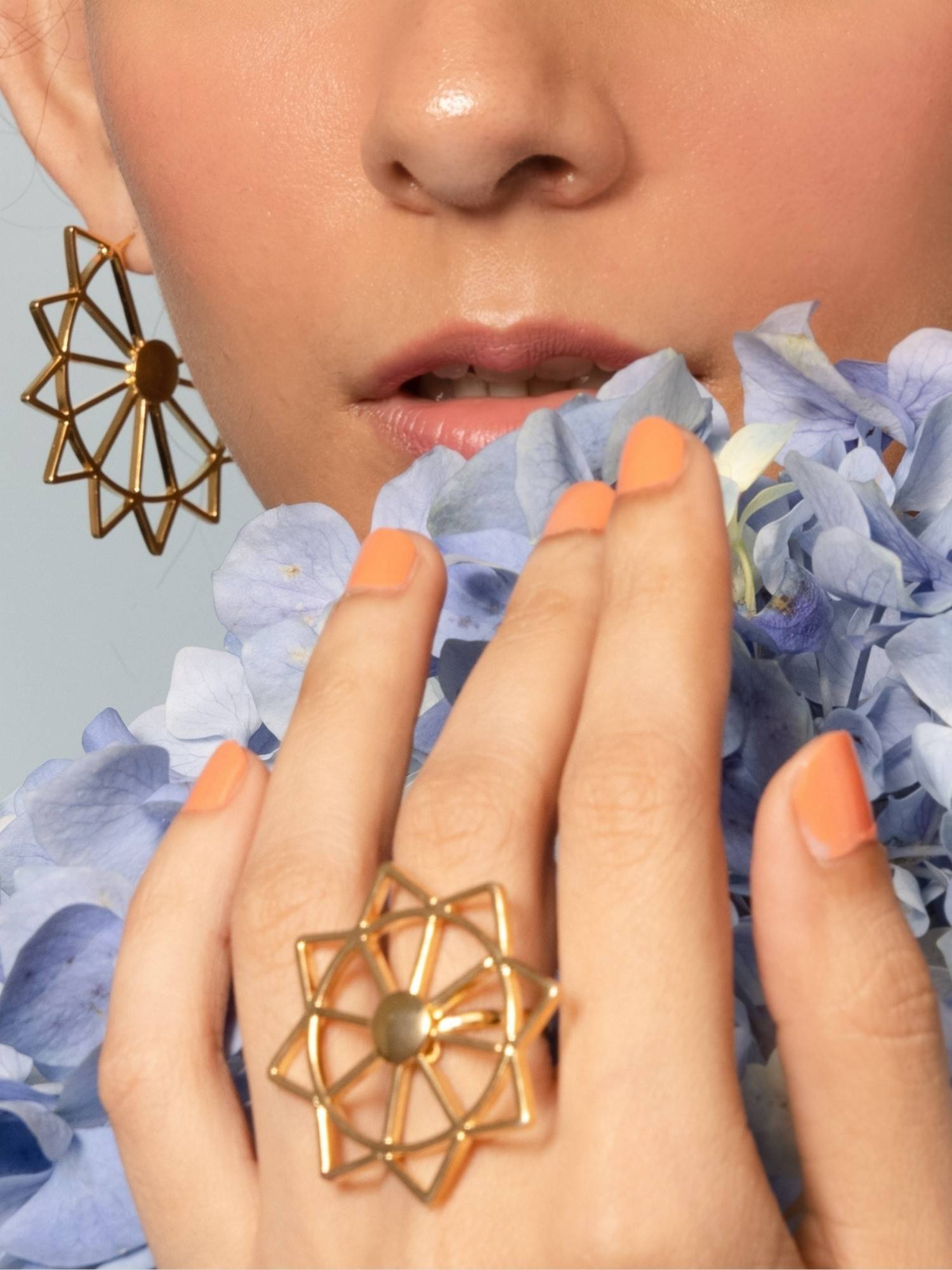 House of Pehr Gold Plated Finger Ring