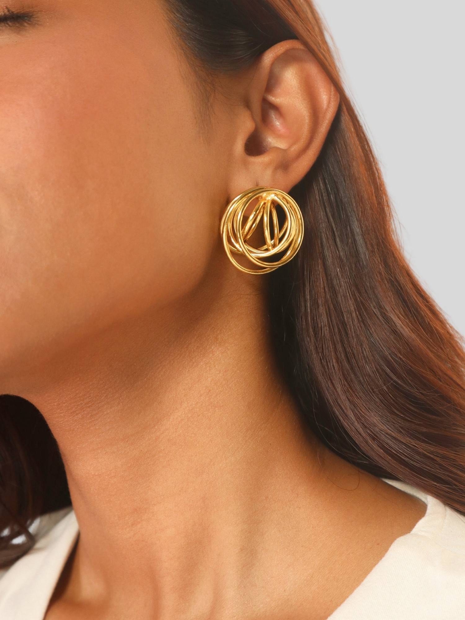 House of Pehr Gold Plated Earrings