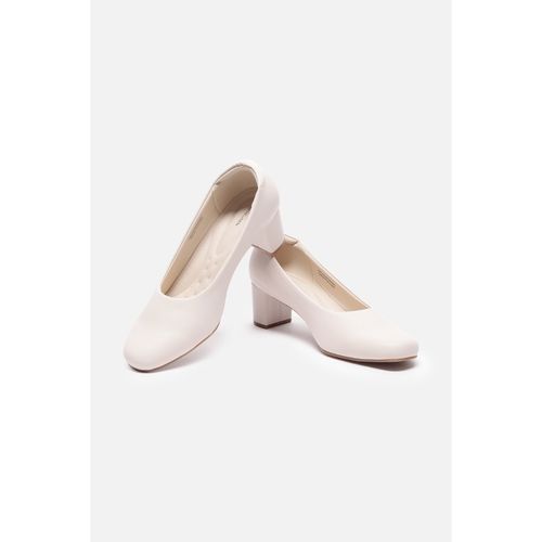 Buy Van Heusen Women White Pump Heels Online