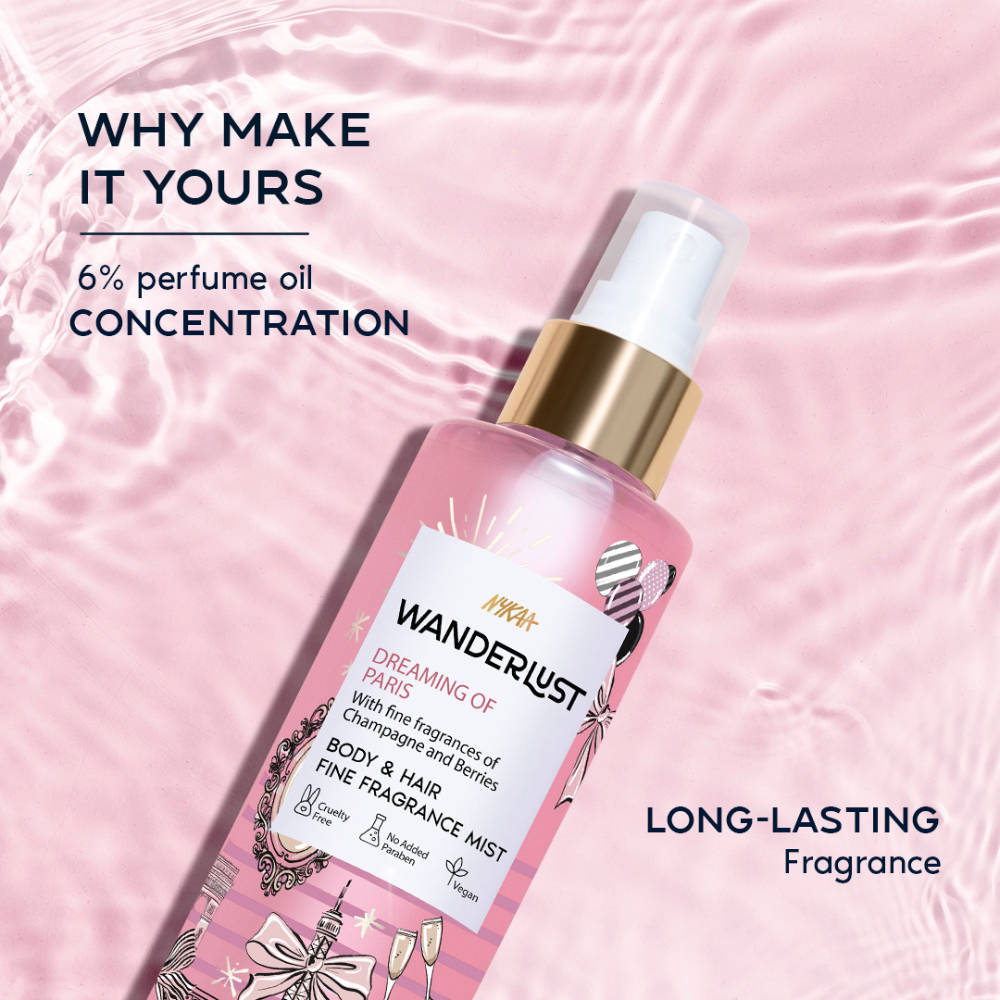 Wanderlust Bestselling Body Mist Combo (Dreaming Of Paris + ... - view 3