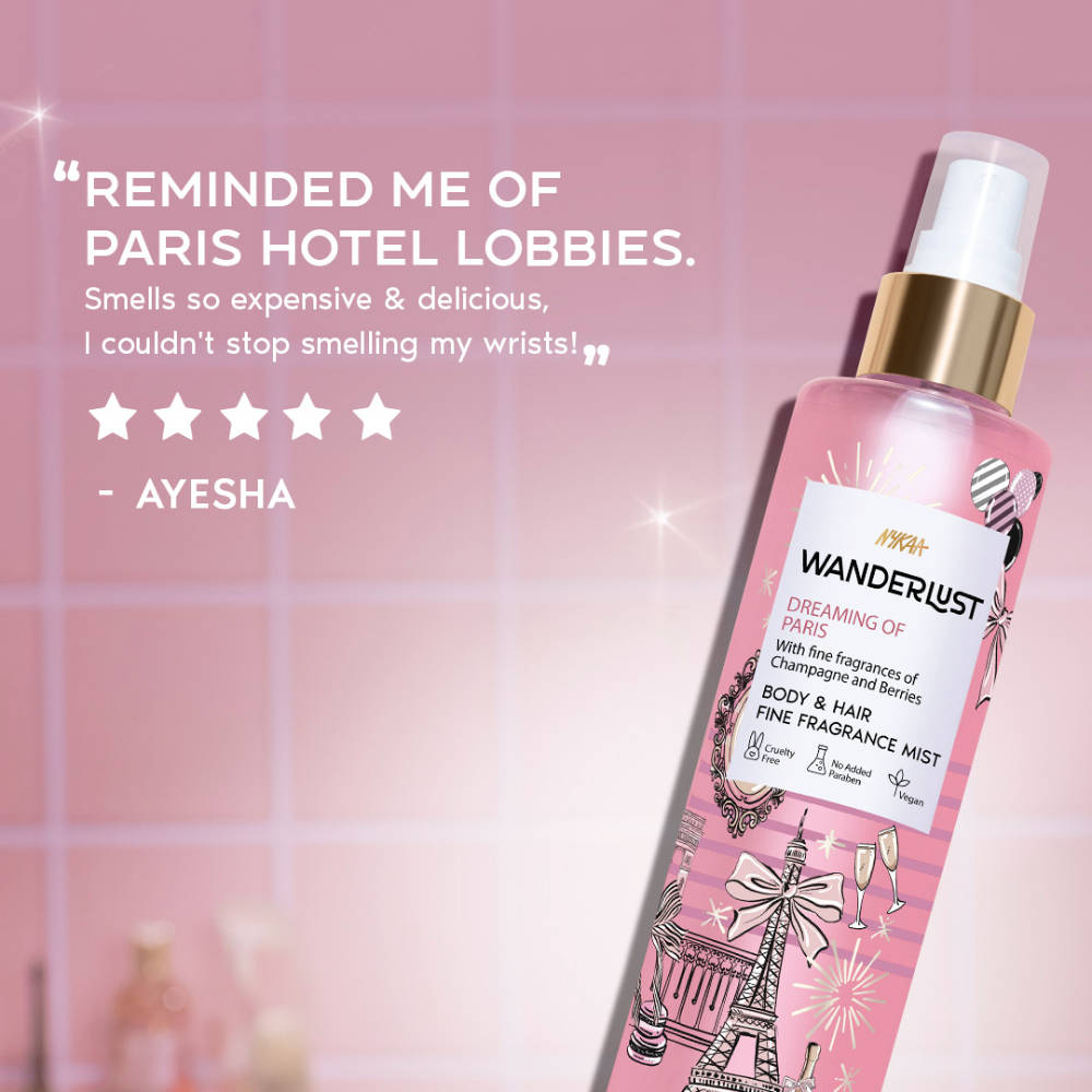 Wanderlust Bestselling Body Mist Combo (Dreaming Of Paris + ... - view 4