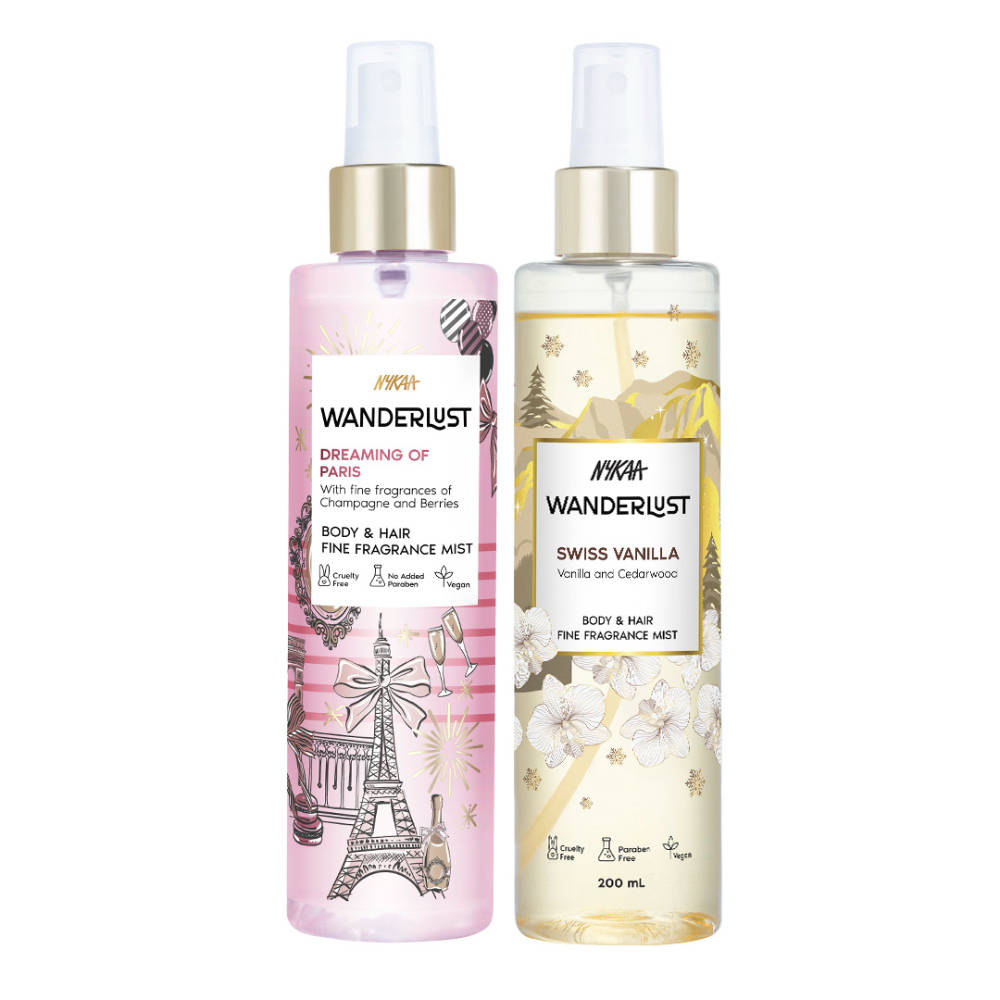 Wanderlust Bestselling Body Mist Combo (Dreaming Of Paris + ... - view 8