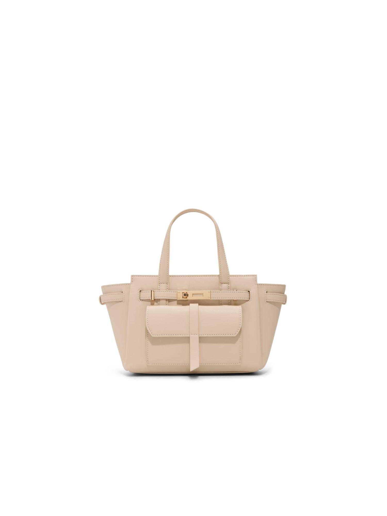 Call It Spring ELOYZE Beige Women's Satchel Bag With Detachable Strap