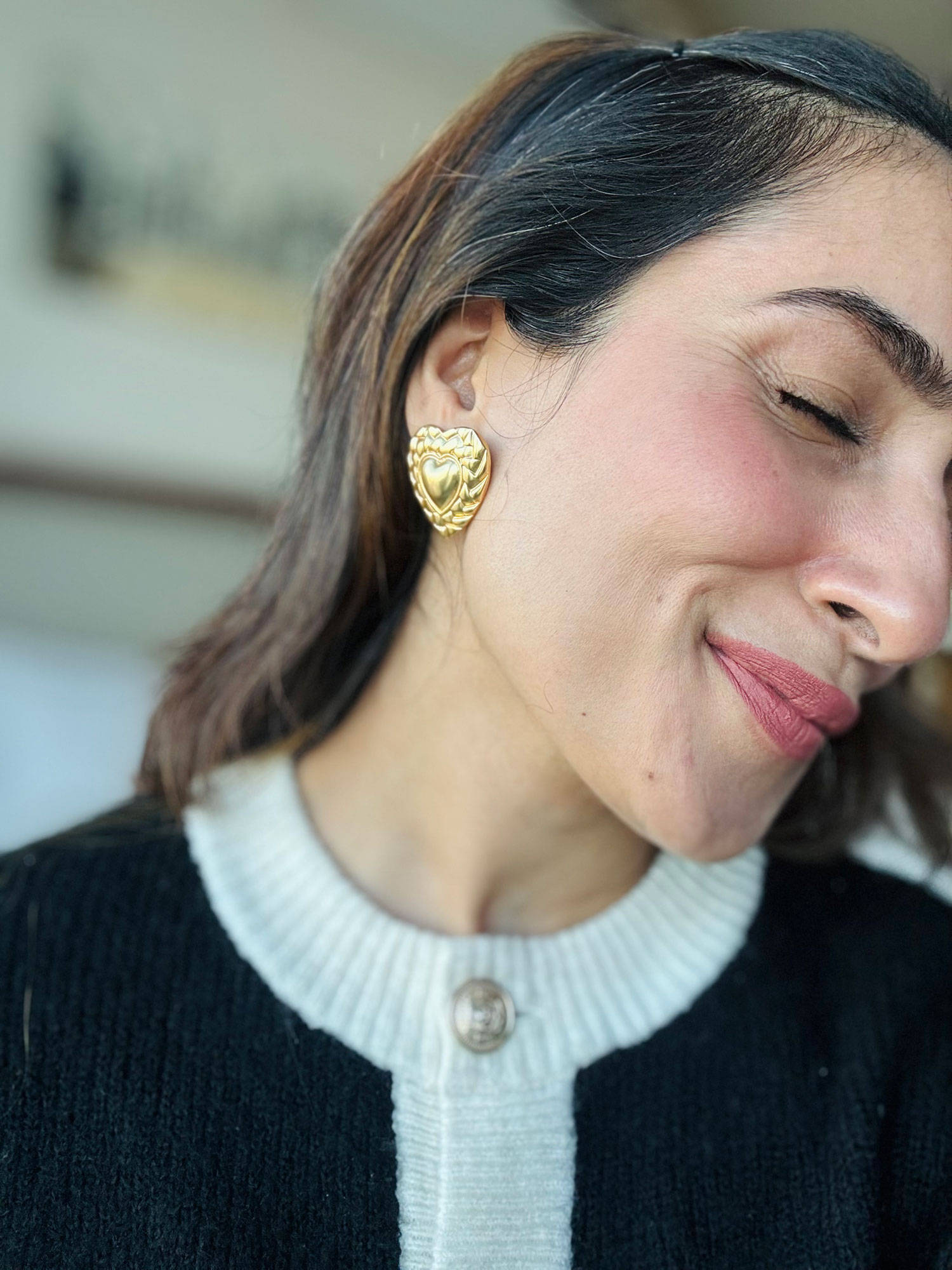 AMOSSH Leba Studs - Anti Tarnish