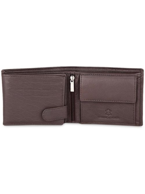 Gucci Keychain Zip Wallet in Brown