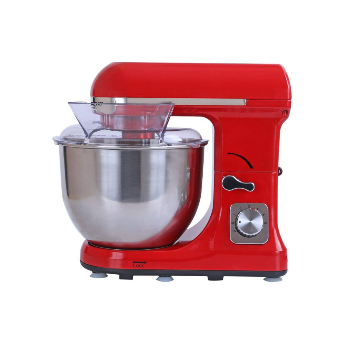 Buy Wonderchef Stand Mixer and Beater 3 Attachments 6 Speed Setting 5L