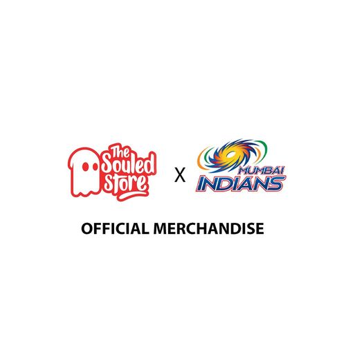 Buy The Souled Store Men Official MI Champions Navy Blue Drop Cut