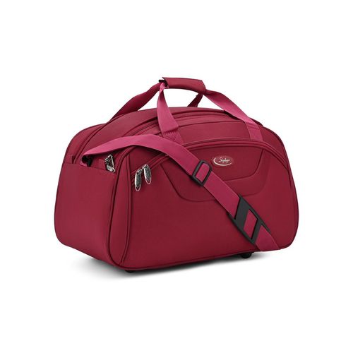 Buy Skybags Red Duro Polyester Duffel Bag (M) Online