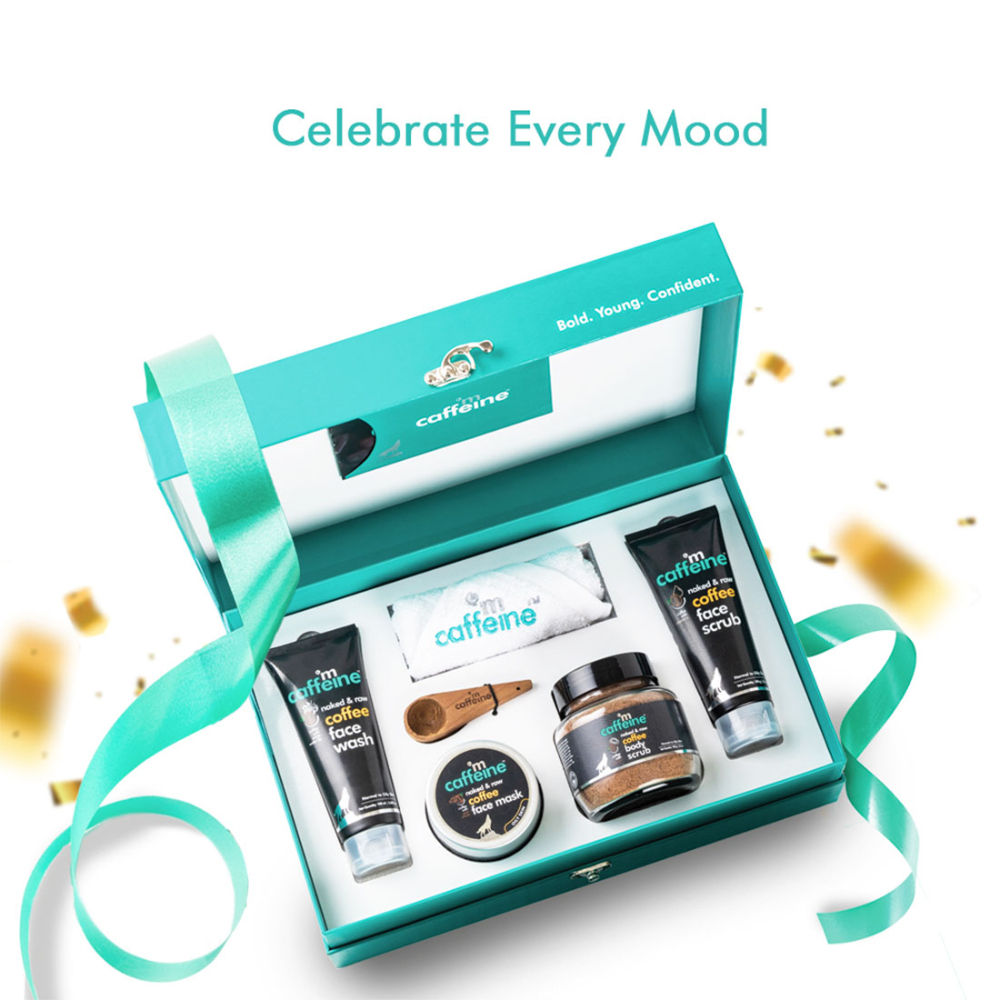 MCaffeine Coffee Mood Skin Care Gift Kit - Gift Sets & Combos for Women & Men
