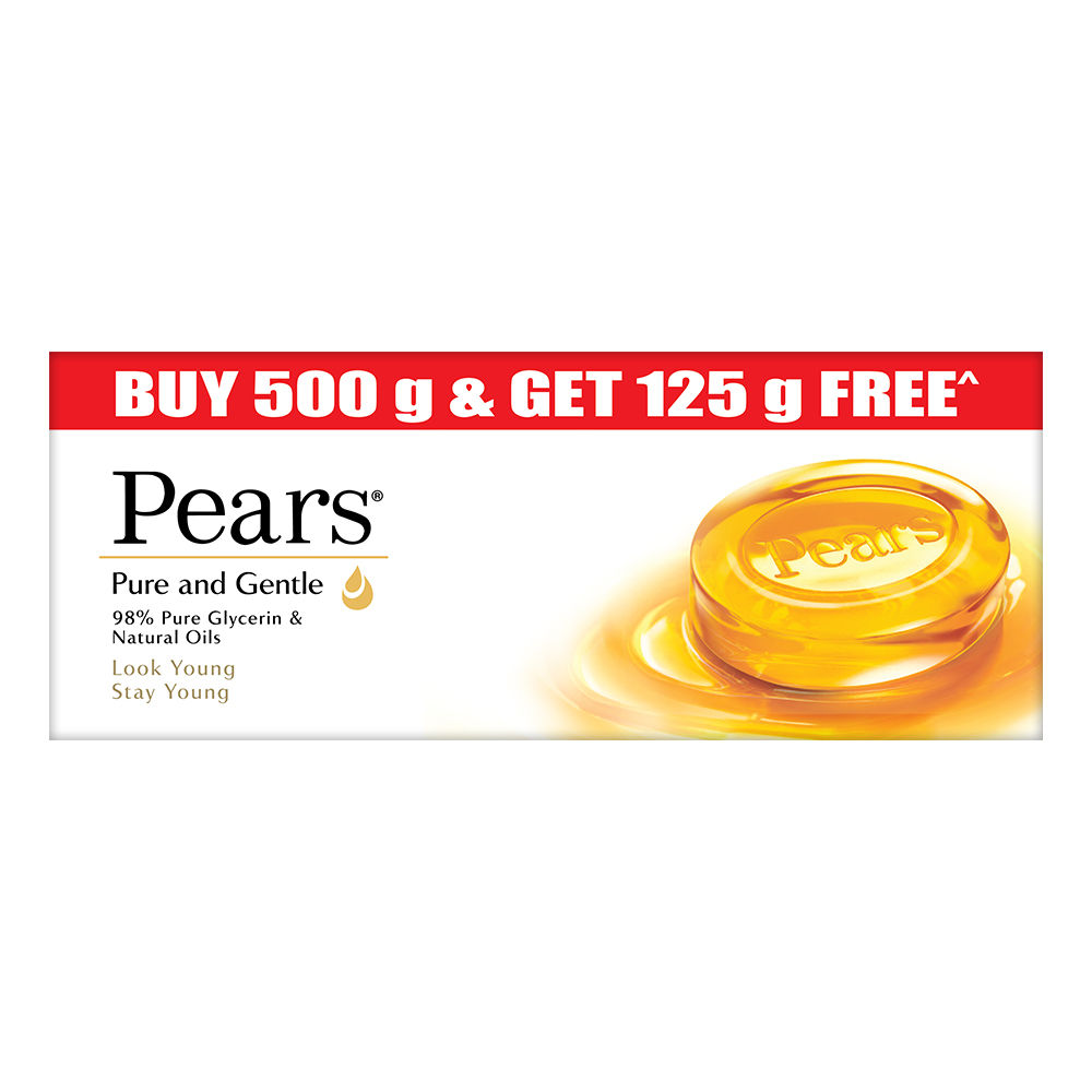 Pears Pure & Gentle Bathing Soap ( Buy 4 Get 1 Free)