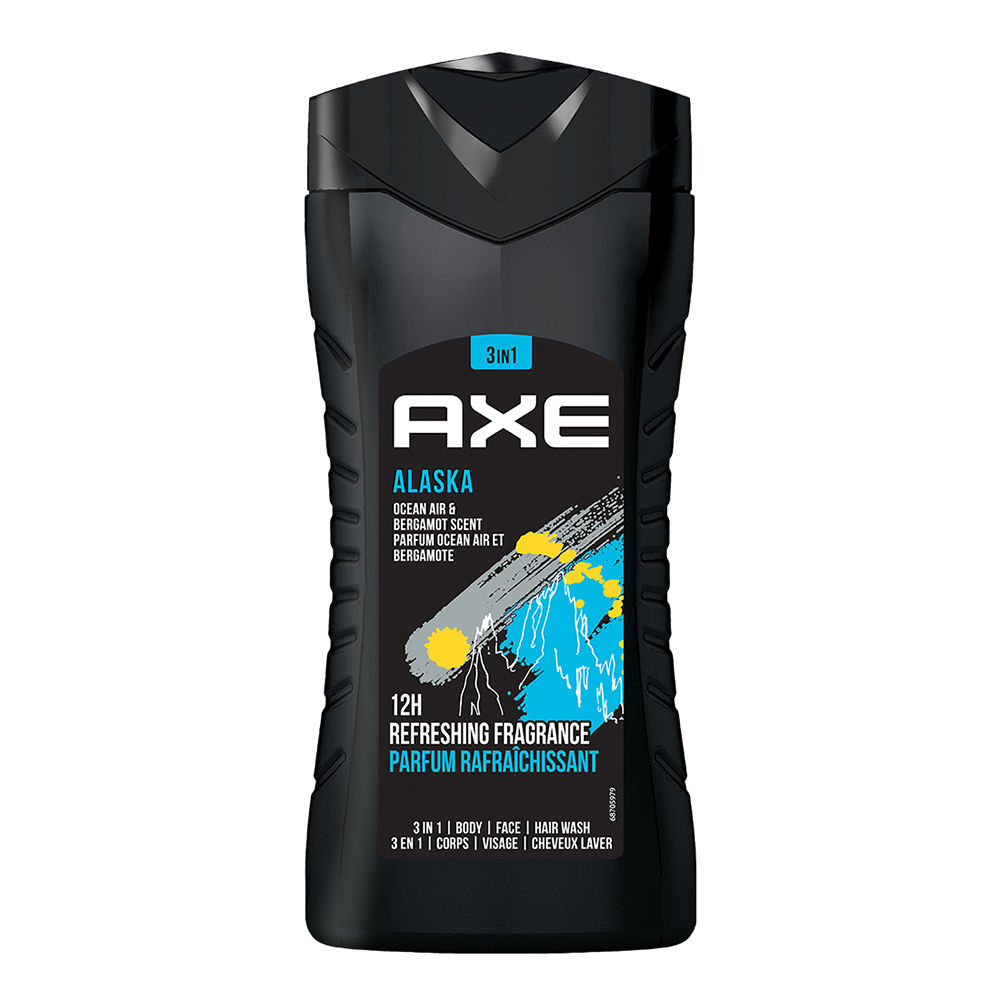 Buy Axe Alaska 3 In 1 Body, Face & Hair Wash For Men Online