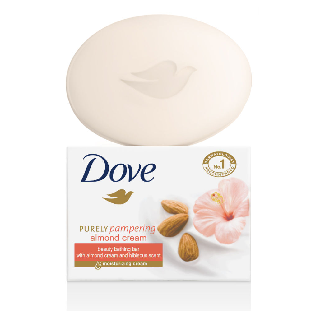 dove almond and hibiscus soap