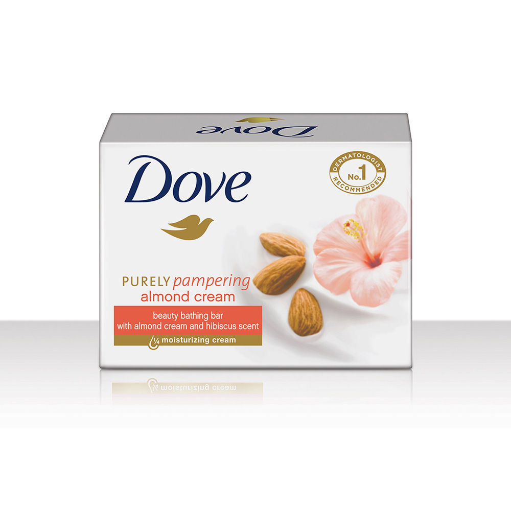 dove almond and hibiscus soap