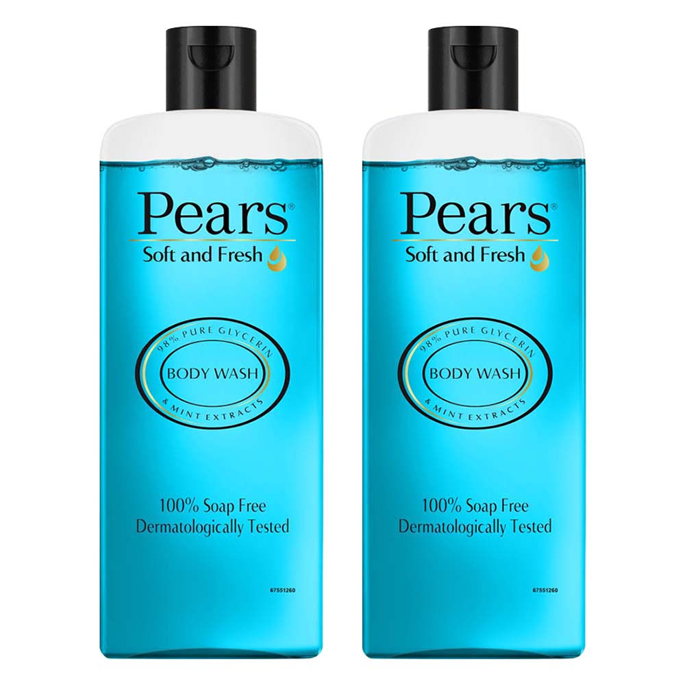 Pears Soft & Fresh Shower Gel Pack of 2