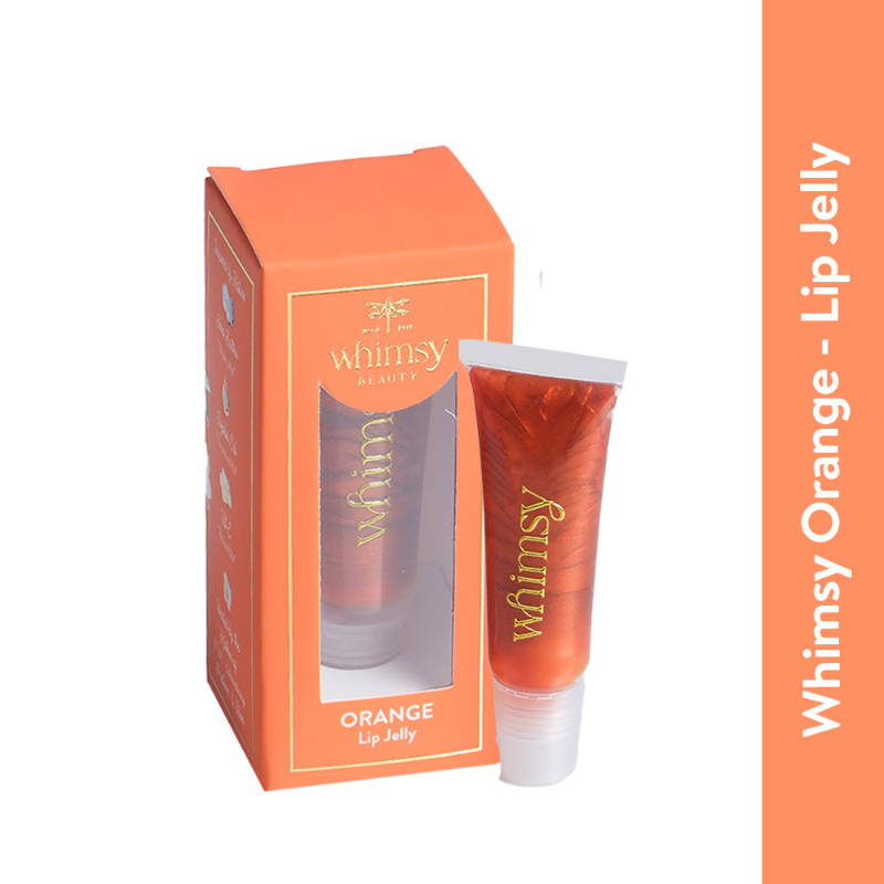 Whimsy Beauty Safe & Organic Non-Sticky Lip Jelly Orange - Bronze
