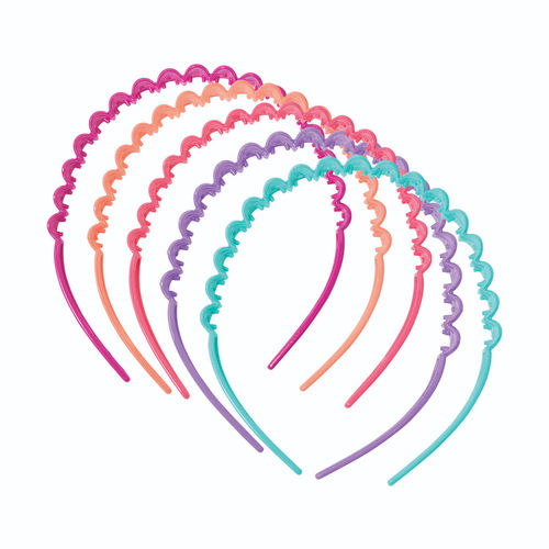 Golden Peacock Set Of 5 Multicolour Zig Zag Hair Band: Buy Golden Peacock  Set Of 5 Multicolour Zig Zag Hair Band Online at Best Price in India | Nykaa