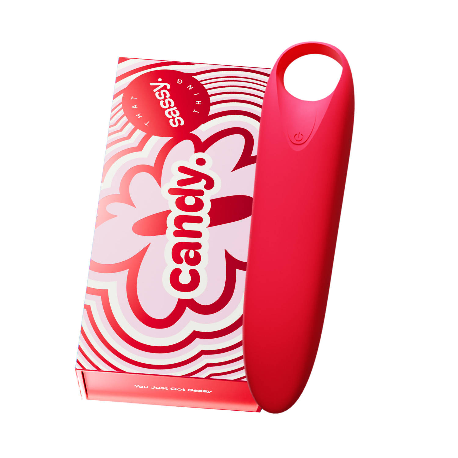 That Sassy Thing Candy Massager for Women - Retro Red