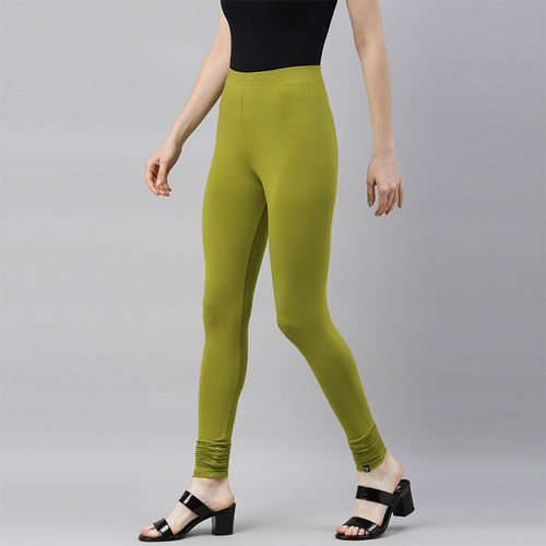 Buy TWIN BIRDS Women Green Solid Cotton Churidar-Length Leggings Online at  Best Prices in India - JioMart.