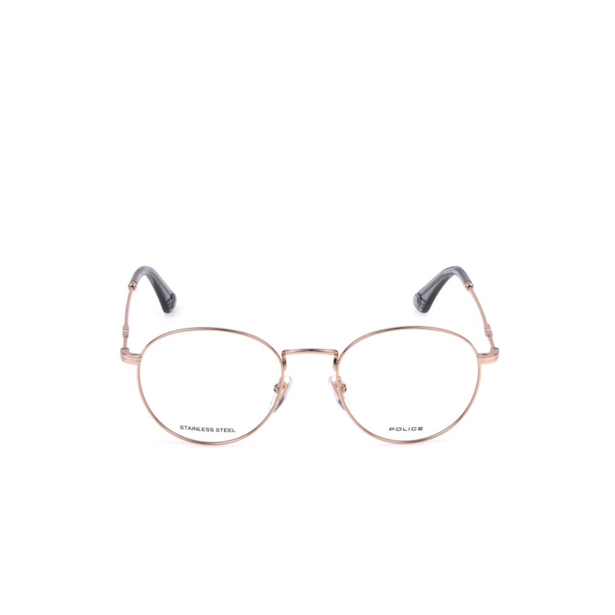 Police Full Rim Round Shaped Eyewear Frame for Men -VPLP07K51300FR (51)