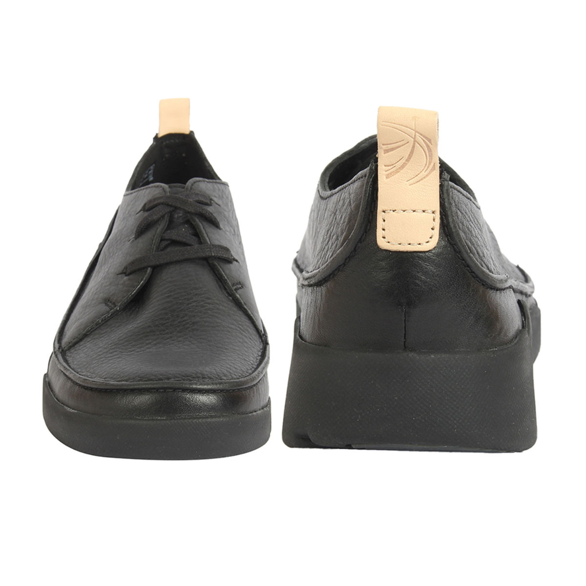 clarks tri clara black leather