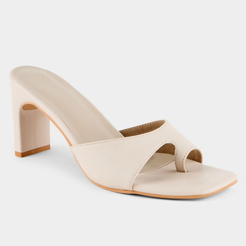 Buy Twenty Dresses by Nykaa Fashion Beige Toe Post Style Square