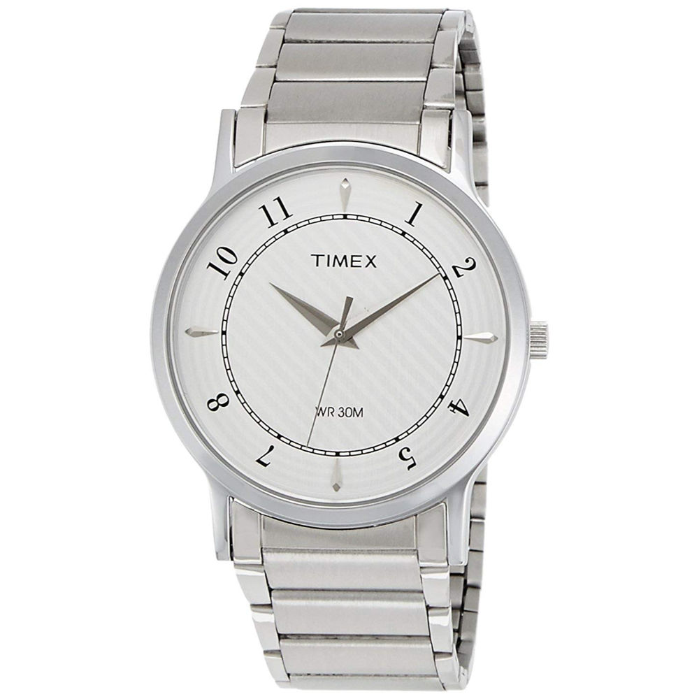Timex Classics Analog Silver Dial Men's Watch (TI000R40900)