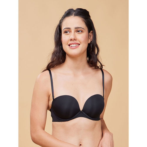 Enamor F115 Padded Wired Multiway Plunge Push-up Bra (32B)