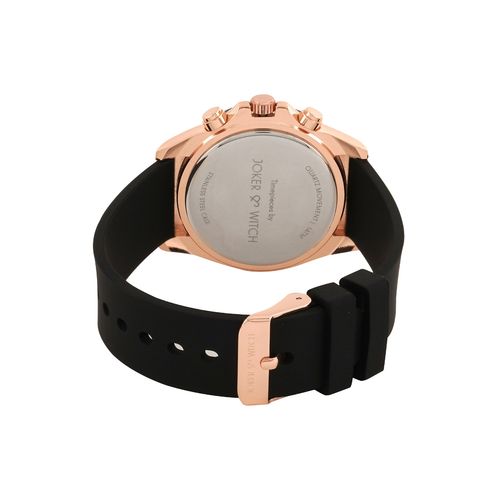 Buy Joker Witch Jesko Rose Gold Dial Black Silicone Strap Watch