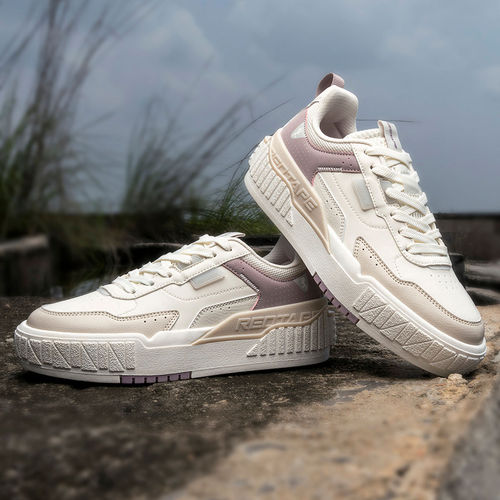 Red Tape Women's Solid Beige Pink Sneaker (UK 7)