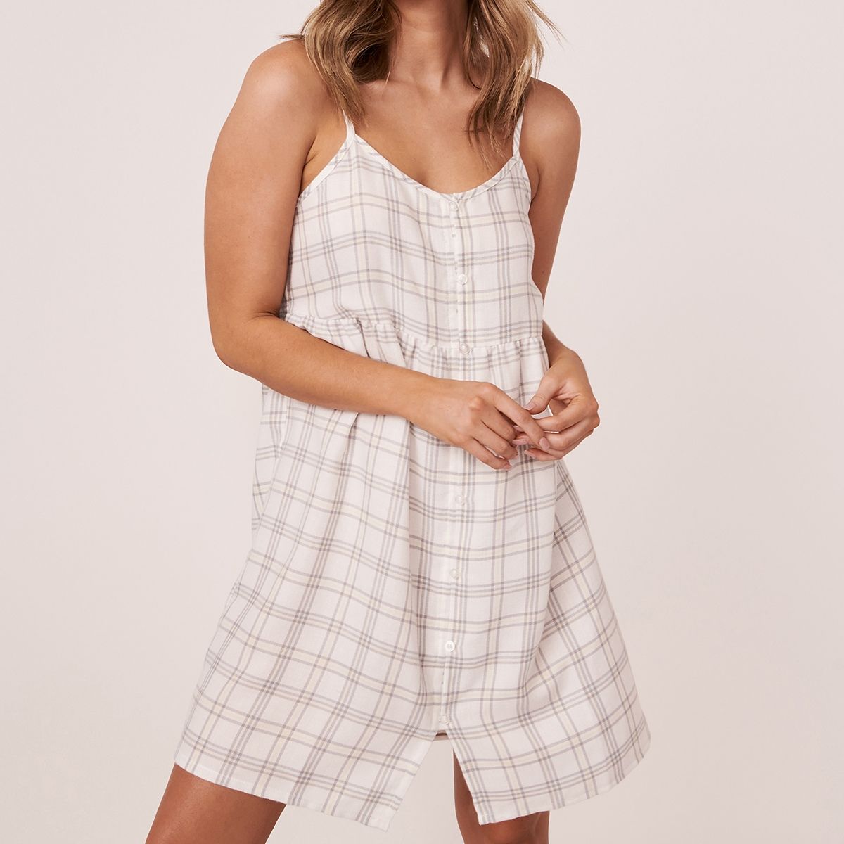 La Vie En Rose Thin Straps Buttondown Nightie Buy La Vie En Rose Thin Straps Buttondown