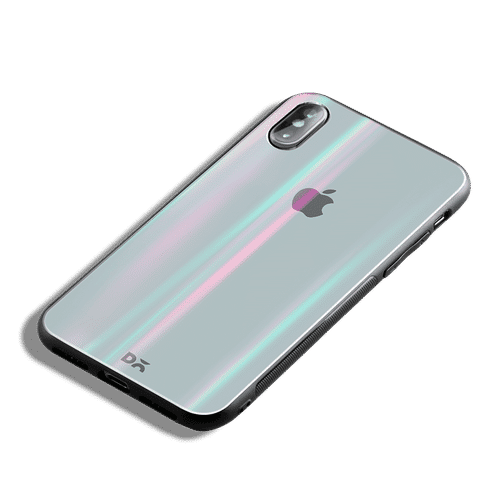 Buy DailyObjects Light Smoke Holographic Glass Case Cover For