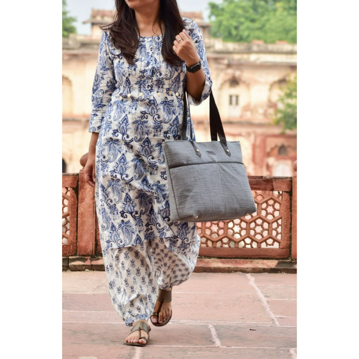 Monsoon Forest Tote Bag | Singhvis