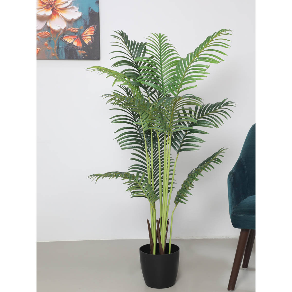 ARICK DECOR Artificial Areca Palm Plants with Pot Home Decor