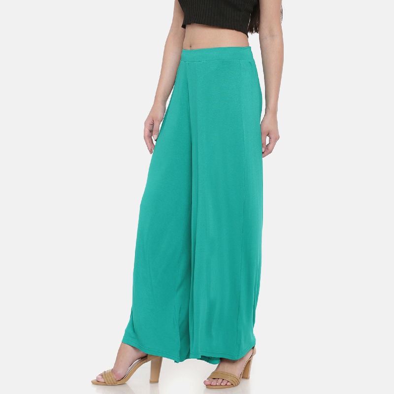 Party wear Sea Green Palazzo Pant at Rs 760 in Jaipur | ID: 14042383688