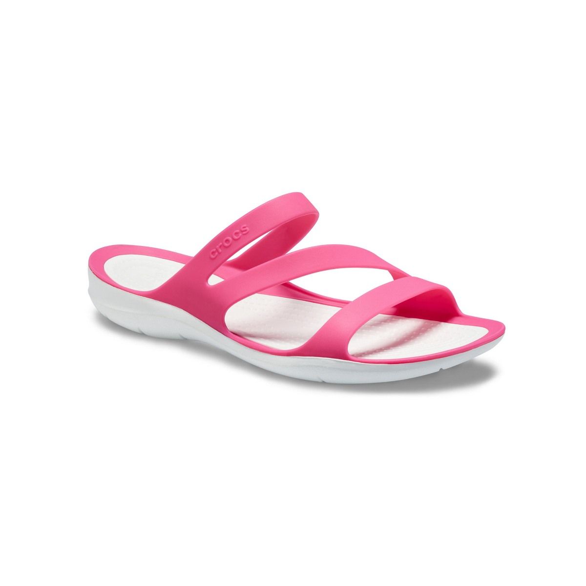 Buyr.com | Slides | Crocs womens Women's Swiftwater Sandal, Pure  Water/White, 4 US