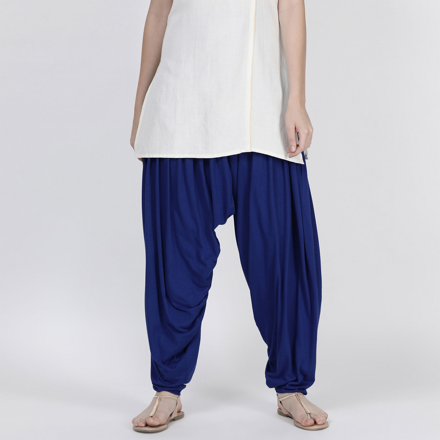 Buy Nila Enterprises Womens Banien Cloth patiala pants XXLLOrange at  Amazonin