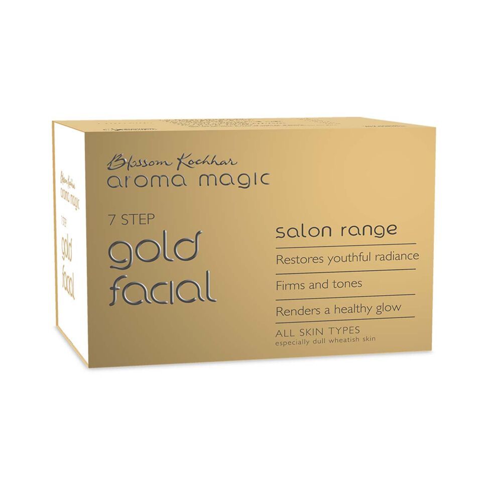 Aroma Magic 7 Step Gold Facial Kit Salon Range (All Skin Types)