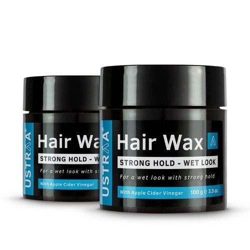 Ustraa Hair Wax Wet Look 100g (set Of 2) - 2pcs: Buy Ustraa Hair Wax Wet  Look 100g (set Of 2) - 2pcs Online at Best Price in India | Nykaa