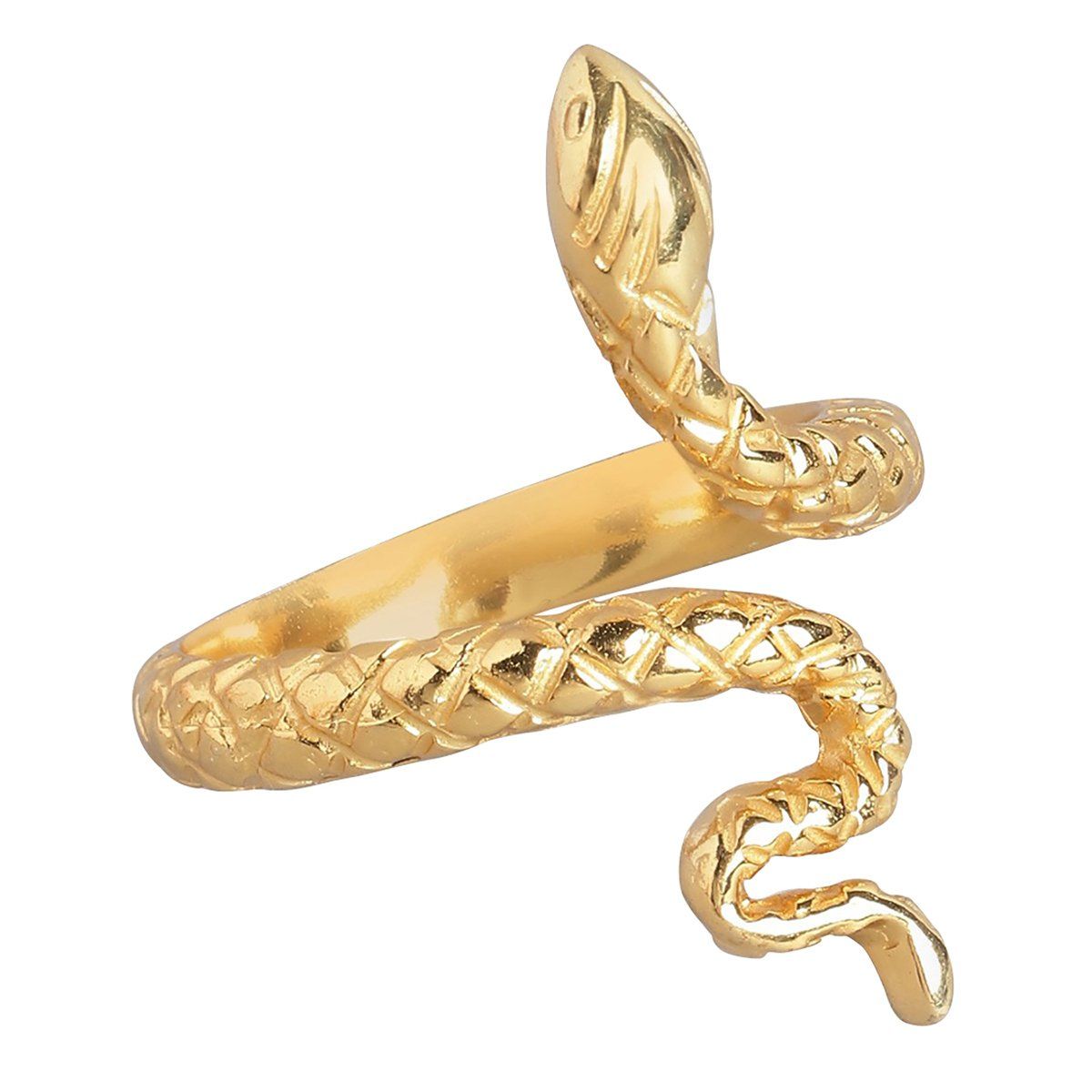 Brass Snake Finger Ring at Rs 15/piece | स्नेक रिंग in Delhi | ID:  20397015433
