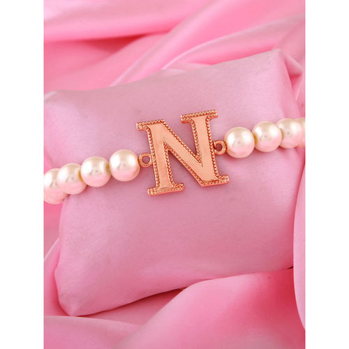 Letter E Bracelet - GREAT AMERICAN JEWELRY ONLINE