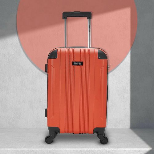 Kenneth Cole Out Of Bounds Abs 4-Wheel Spinner 20-Inch Carry On Trolley  Luggage Bag (S)