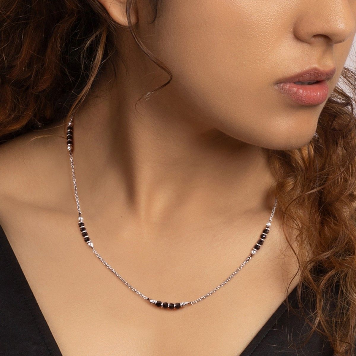 giva silver mangalsutra