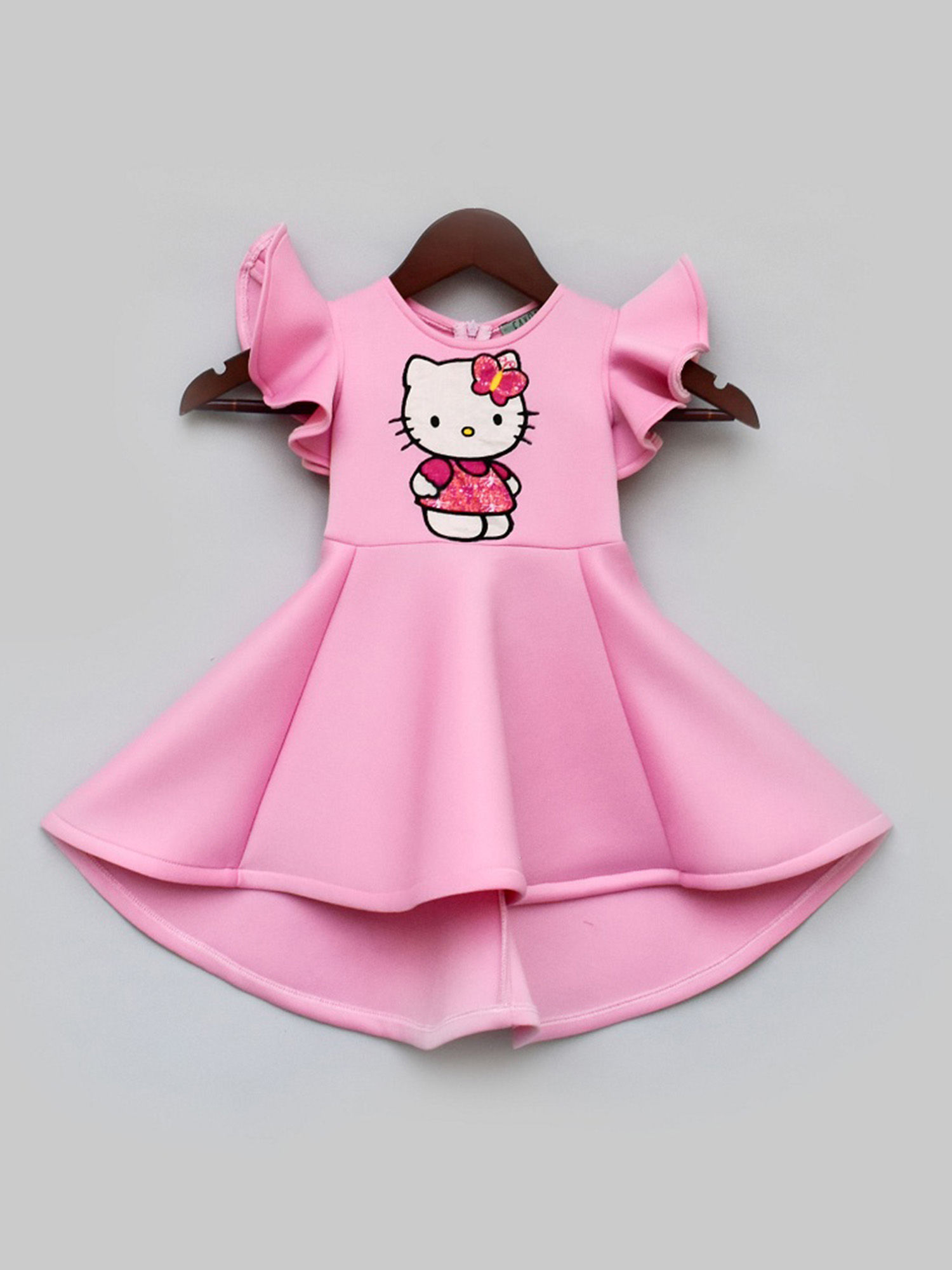 Buy Hello Kitty Baby Girls Knee Length Dress K1065061AMMulticolored at  Amazonin
