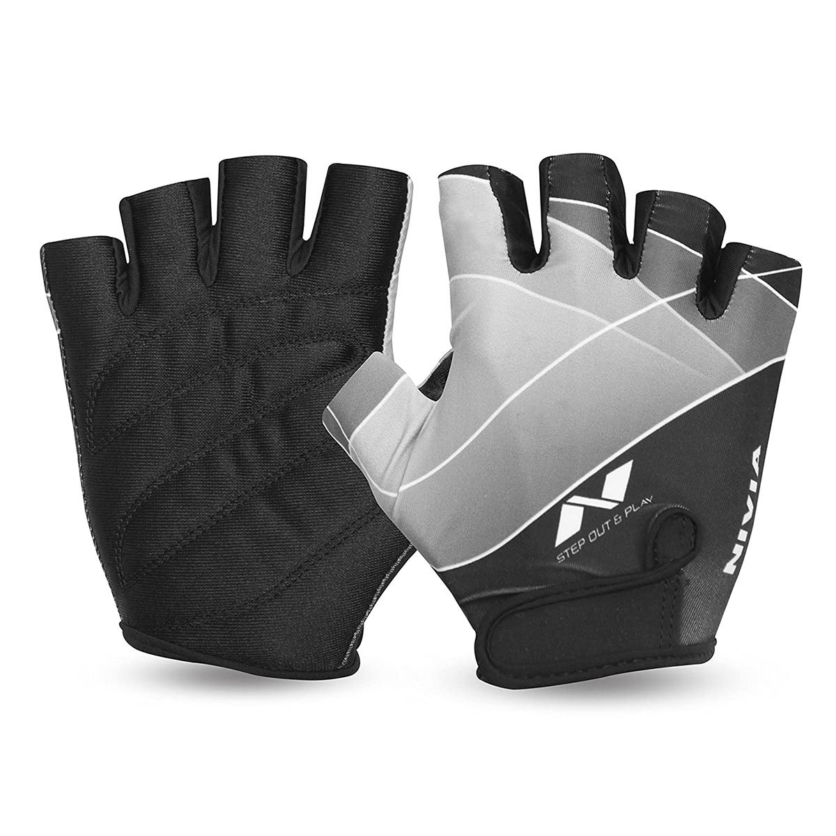 nivia crystal gym gloves