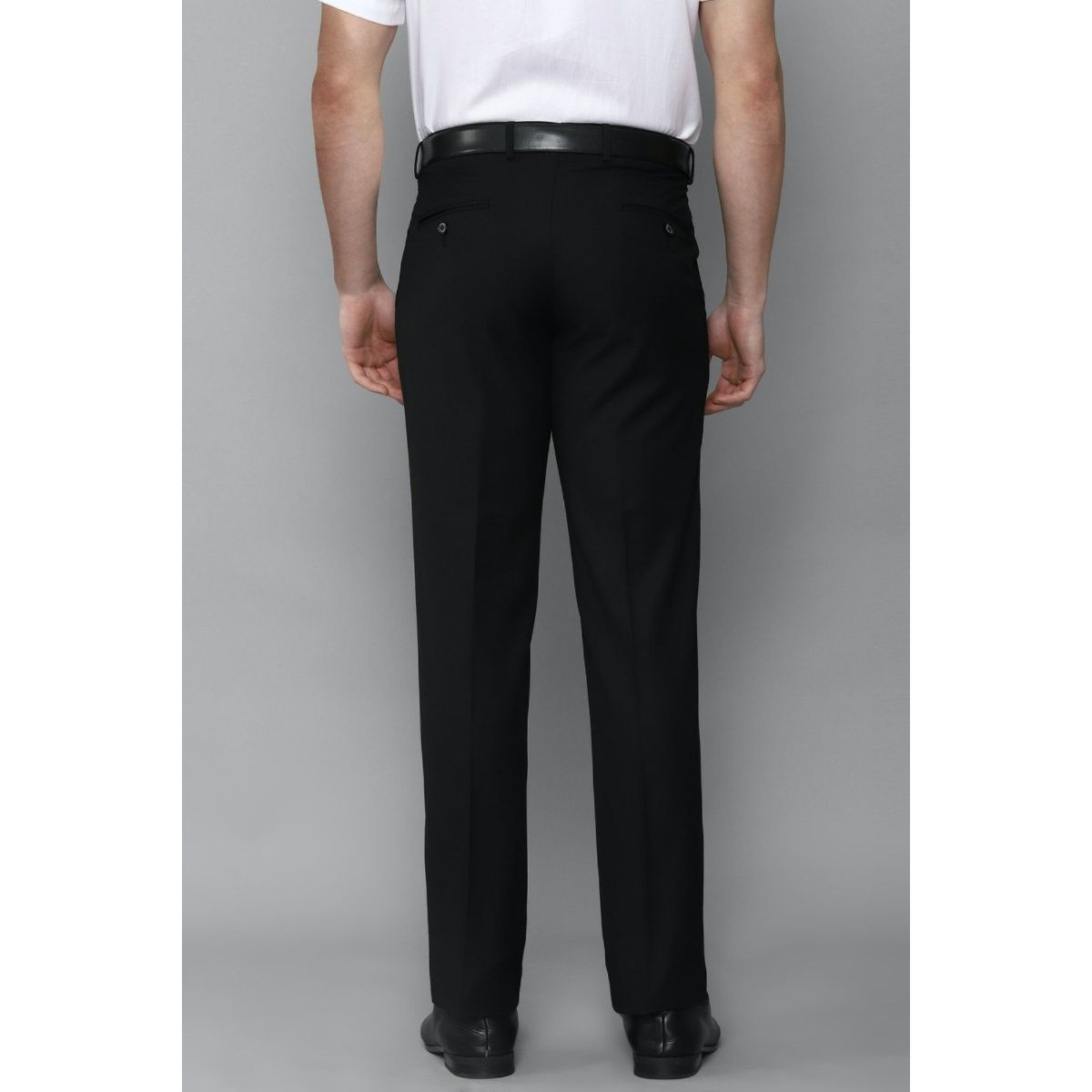 Buy Louis Philippe Black Trousers Online - 657885 | Louis Philippe