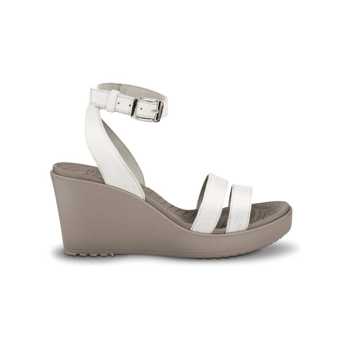 Buy Crocs Off White Leigh Women Wedge Online